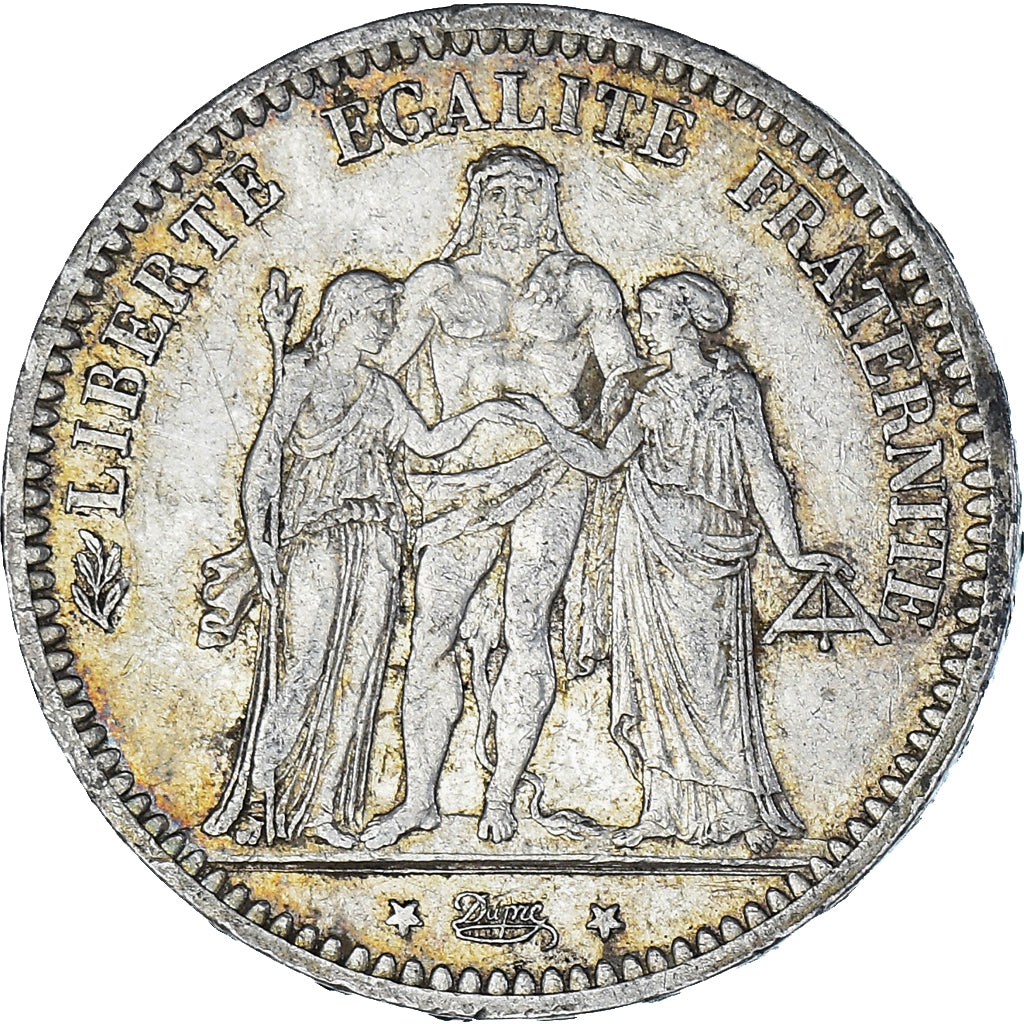 Coin, France, Hercule, 5 Francs, 1873, Paris, AU(50-53), Silver, KM:820.1