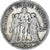 Moneta, Francia, Hercule, 5 Francs, 1875, Bordeaux, MB+, Argento, KM:820.2