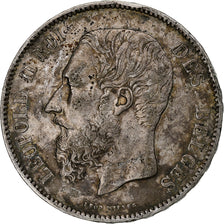 Monnaie, Belgique, Leopold II, 5 Francs, 5 Frank, 1873, TTB, Argent, KM:24