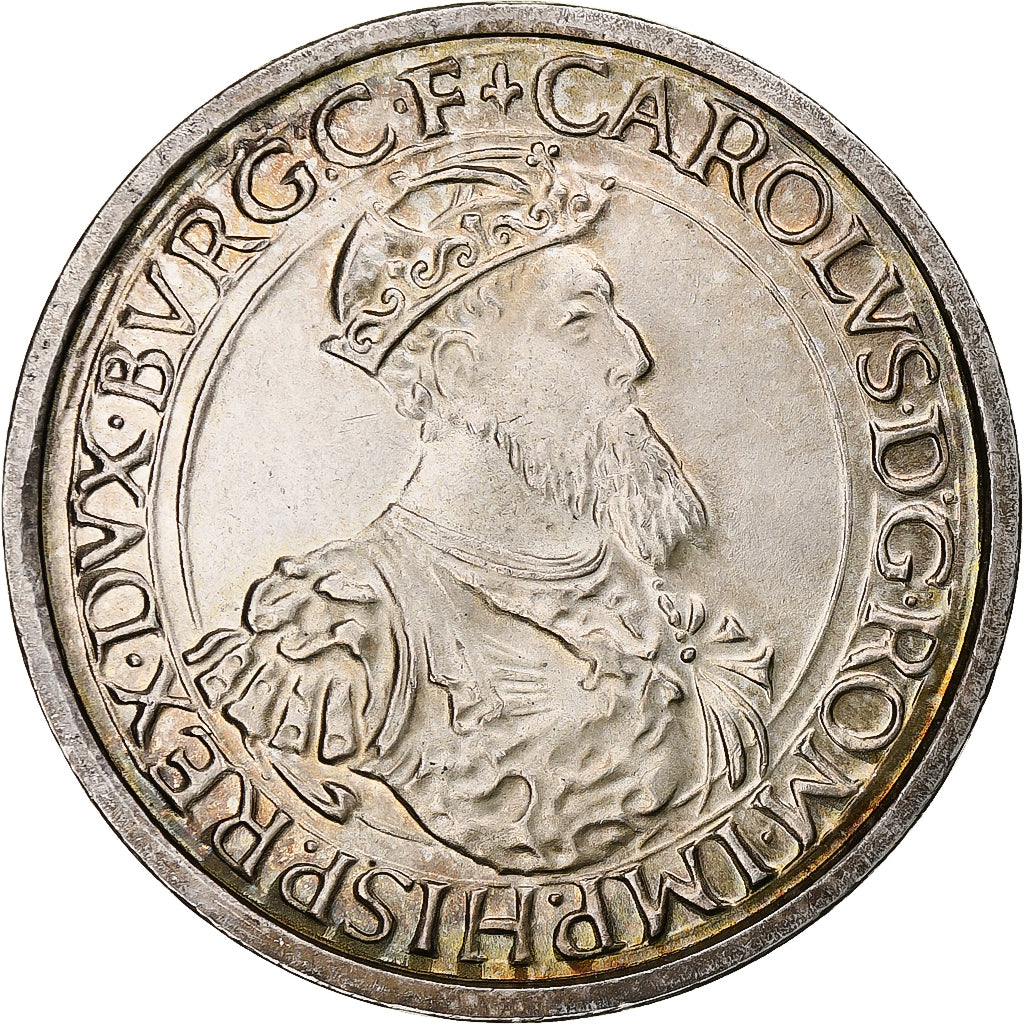Moneta, Belgio, 5 Ecu, 1987, SPL-, Argento, KM:166