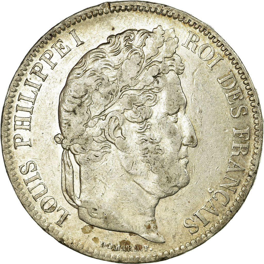 Monnaie, France, Louis-Philippe, 5 Francs, 1833, Paris, TTB+, Argent
