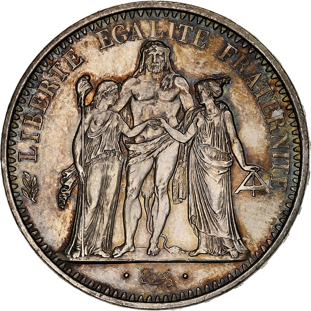 Coin, France, Hercule, 10 Francs, 1965, Paris, AU(55-58), Silver, KM:932