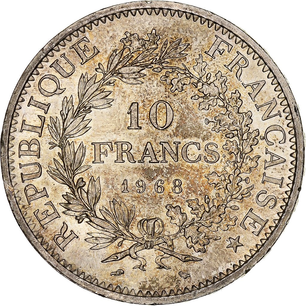 Monnaie, France, Hercule, 10 Francs, 1968, Paris, SUP, Argent, Gadoury:813