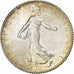 Francja, Semeuse, Franc, 1920, Paris, MS(65-70), Srebro, KM:844.1, Gadoury:467