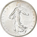 França, Semeuse, Franc, 1915, Paris, MS(65-70), Prata, KM:844.1, Gadoury:467