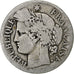 Moneta, Francia, Cérès, 2 Francs, 1871, Bordeaux, MB, Argento, KM:816.2
