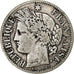 Francia, Cérès, 2 Francs, 1881, Paris, BC+, Plata, KM:817.1, Gadoury:530a