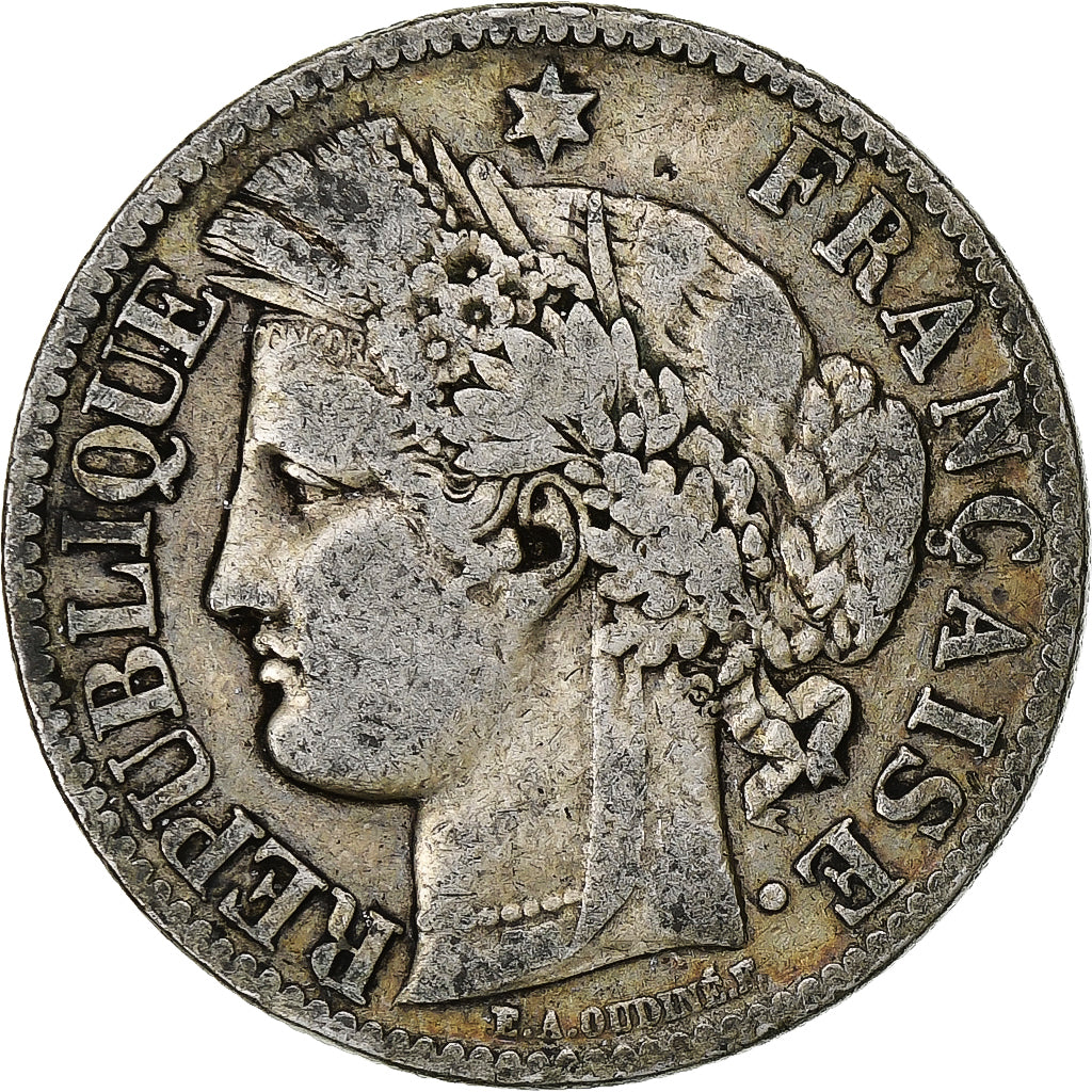 France, Cérès, 2 Francs, 1888, Paris, TB, Argent, Gadoury:530a, KM:817.1