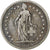 Switzerland, 2 Francs, 1878, Bern, EF(40-45), Silver, KM:21