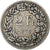 Switzerland, 2 Francs, 1878, Bern, EF(40-45), Silver, KM:21
