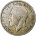 Grã-Bretanha, George V, Florin, 1933, British Royal Mint, VF(30-35), Prata