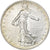 França, Semeuse, 2 Francs, 1914, Paris, MS(64), Prata, KM:845.1, Gadoury:532