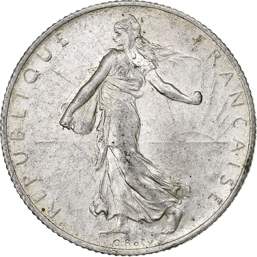 France, Semeuse, 2 Francs, 1915, Paris, SPL, Argent, Gadoury:532, KM:845.1