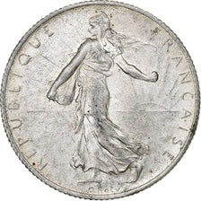 France, Semeuse, 2 Francs, 1915, Paris, SPL, Argent, Gadoury:532, KM:845.1