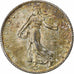 France, Semeuse, 2 Francs, 1916, Paris, MS(64), Silver, KM:845.1, Gadoury:532