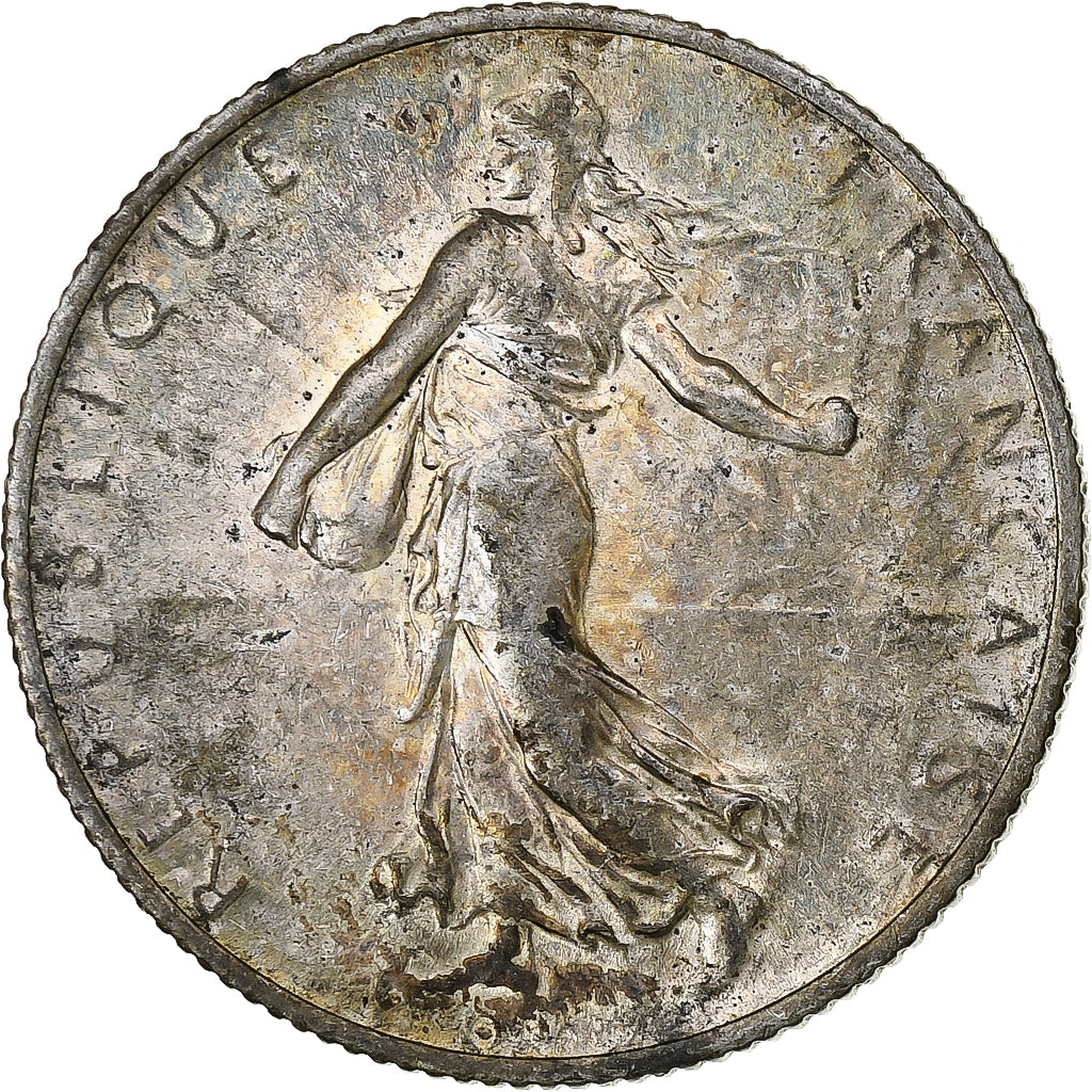 France, Semeuse, 2 Francs, 1916, Paris, SPL+, Argent, Gadoury:532, KM:845.1