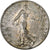 França, Semeuse, 2 Francs, 1916, Paris, MS(64), Prata, KM:845.1, Gadoury:532