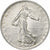 França, Semeuse, 2 Francs, 1916, Paris, MS(64), Prata, KM:845.1, Gadoury:532