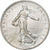 Francia, Semeuse, 2 Francs, 1917, Paris, SC+, Plata, KM:845.1, Gadoury:532