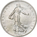 France, Semeuse, 2 Francs, 1917, Paris, MS(64), Silver, KM:845.1, Gadoury:532