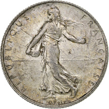 France, 2 Francs, Semeuse, 1918, Paris, Argent, SPL, Gadoury:532, KM:845.1