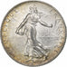 France, 2 Francs, Semeuse, 1918, Paris, Silver, MS(63), Gadoury:532, KM:845.1