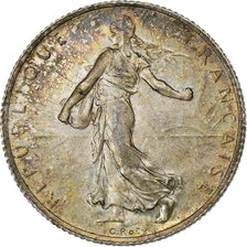 Frankreich, 2 Francs, Semeuse, 1919, Paris, Silber, UNZ+, Gadoury:532, KM:845.1