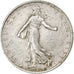 Frankrijk, 2 Francs, Semeuse, 1920, Paris, Zilver, PR, Gadoury:532, KM:845.1