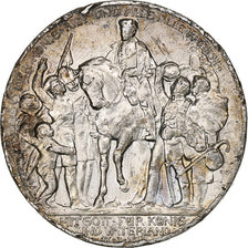 German States, PRUSSIA, Wilhelm II, 3 Mark, 1913, Berlin, Déclaration de guerre