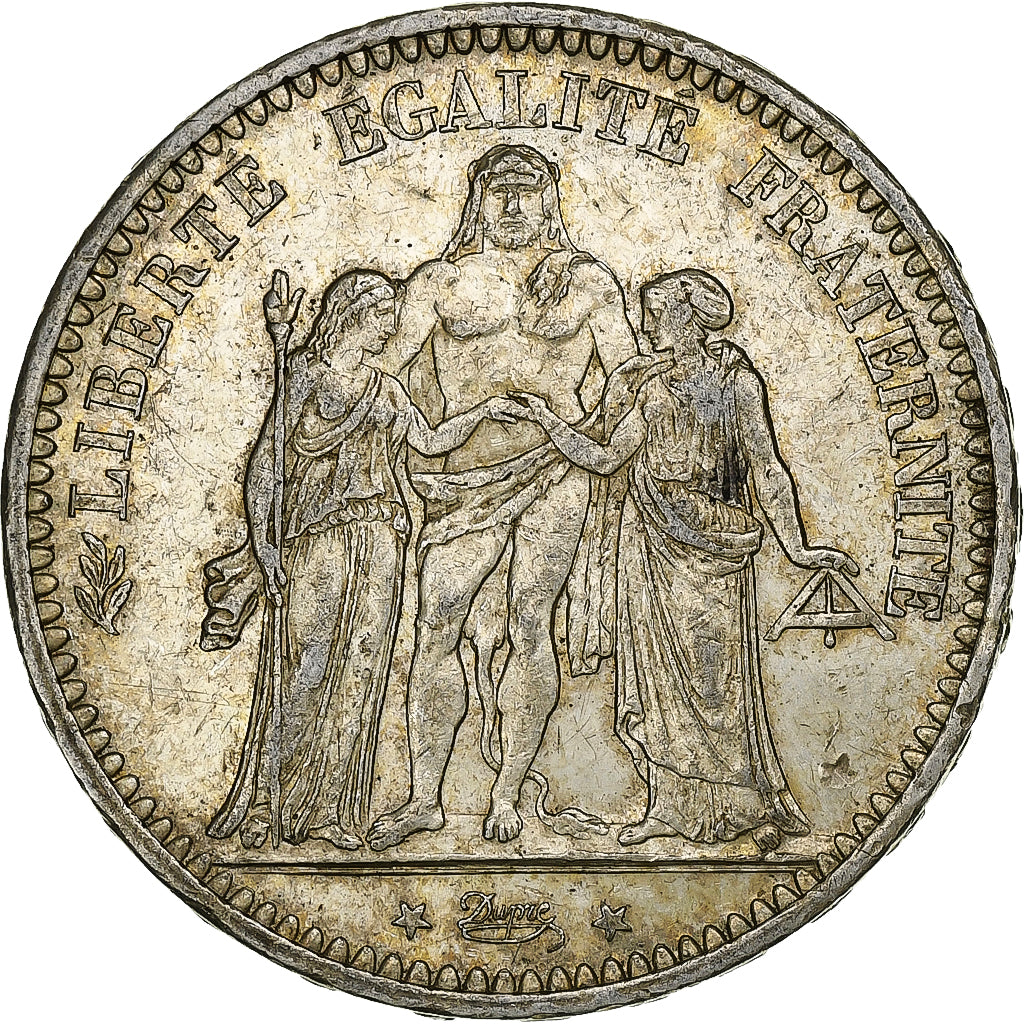 Monnaie, France, Hercule, 5 Francs, 1873, Paris, TTB, Argent, Gadoury:745a