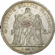 France, 5 Francs, Hercule, 1873, Paris, Silver, AU(50-53), Gadoury:745a