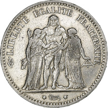 Monnaie, France, Hercule, 5 Francs, 1878, Bordeaux, TB+, Argent, Gadoury:745a