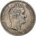 Moneta, Francia, Louis-Philippe, 5 Francs, 1830, Paris, MB, Argento, KM:735.1