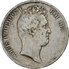 Monnaie, France, Louis-Philippe, 5 Francs, 1831, Bordeaux, TB, Argent