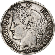 Coin, France, Cérès, 5 Francs, 1851, Paris, VF(30-35), Silver, KM:761.1
