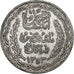 Tunísia, Ahmad Pasha Bey, 20 Francs, 1934, Paris, Prata, AU(50-53)