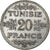 Túnez, Ahmad Pasha Bey, 20 Francs, 1934, Paris, Plata, MBC+, Lecompte:364