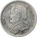 Italien Staaten, PAPAL STATES, Pius IX, Lira, 1868, Rome, Silber, SS, KM:1387