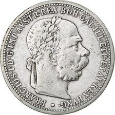 Österreich, Franz Joseph I, Corona, 1895, Vienna, Silber, SS, KM:2804