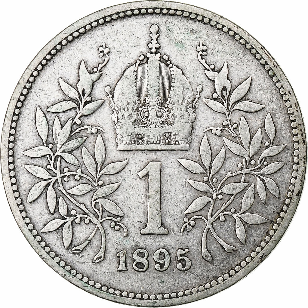 Österreich, Franz Joseph I, Corona, 1895, Vienna, Silber, SS, KM:2804