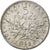 Frankrijk, 5 Francs, Semeuse, 1968, Zilver, ZF, Gadoury:770, KM:926