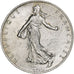 France, 2 Francs, Semeuse, 1920, Paris, Silver, MS(60-62), Gadoury:532, KM:845.1