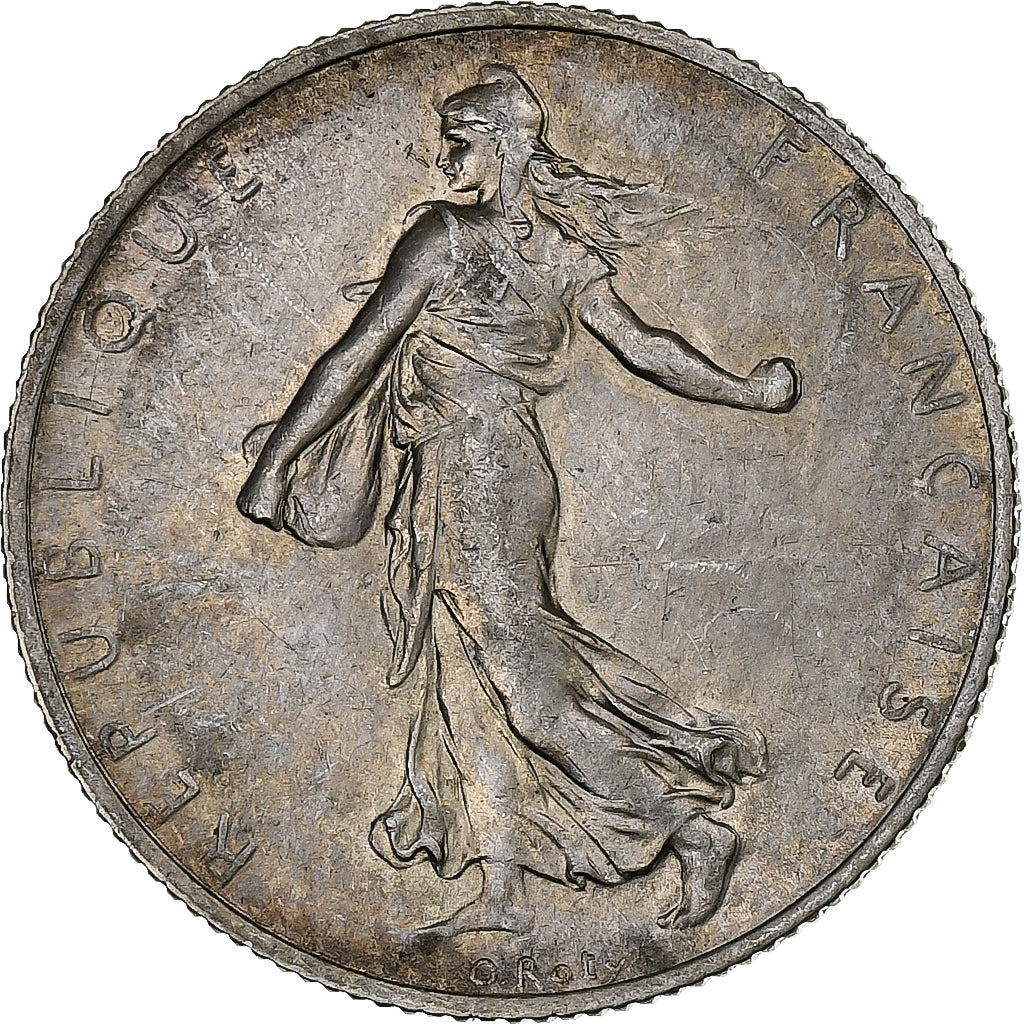 Francia, 2 Francs, Semeuse, 1920, Paris, Argento, SPL, Gadoury:532, KM:845.1