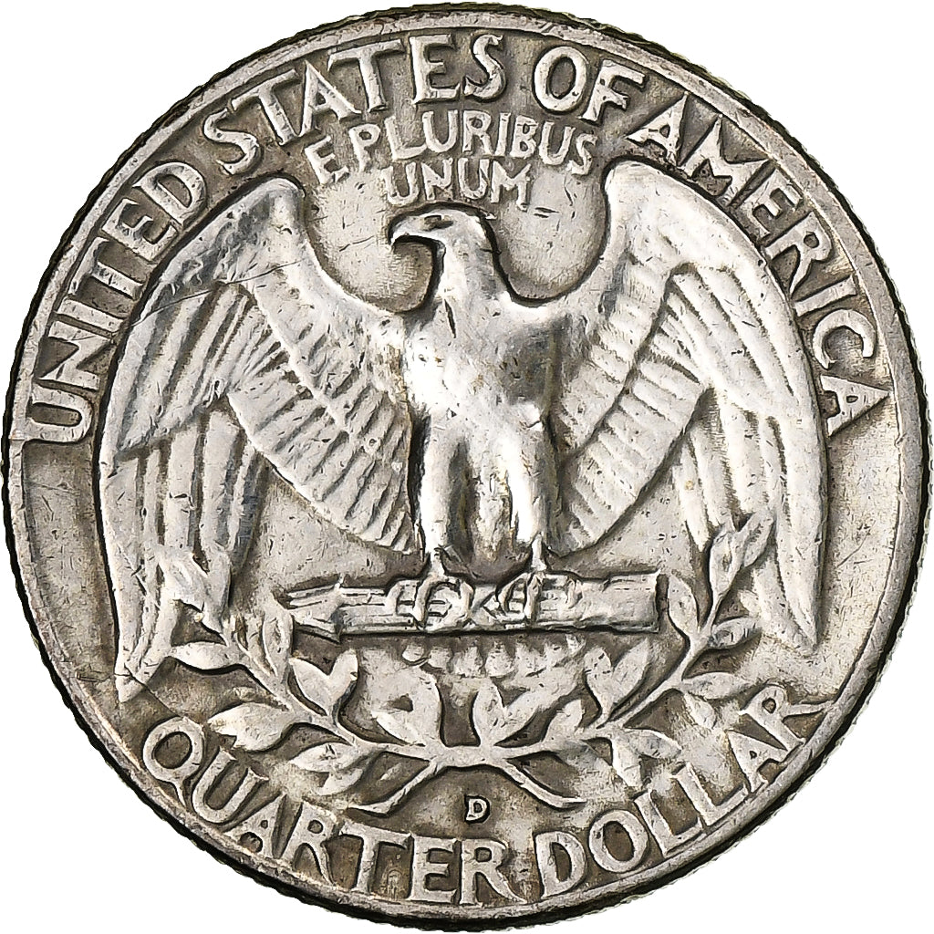 United States, Quarter, Washington Quarter, 1957, U.S. Mint, Silver, EF(40-45)
