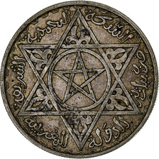 Morocco, Mohammed V, 200 Francs, 1953, Paris, Silver, EF(40-45), KM:53