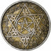 Morocco, Mohammed V, 100 Francs, 1953, Paris, Silver, EF(40-45), KM:52