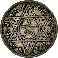 Morocco, Mohammed V, 100 Francs, 1953, Paris, Silver, EF(40-45), KM:52