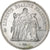 França, 50 Francs, Hercule, 1974, Avers 20 francs, Prata, MS(60-62)