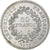 Frankrijk, 50 Francs, Hercule, 1974, Avers 20 francs, Zilver, UNC-