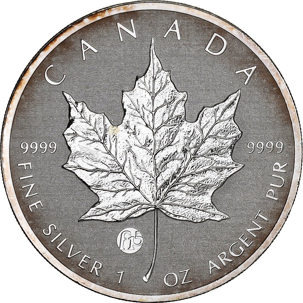 Canadá, Elizabeth II, 5 dollars, 1 oz, Maple Leaf, 2011, Ottawa, Prueba, Plata
